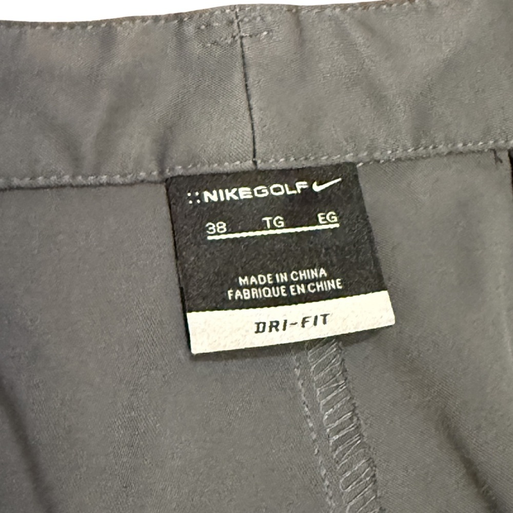 Nike Golf Dri Fit Gray Performance‎ Shorts Size 38 Mens - Picture 2 of 8